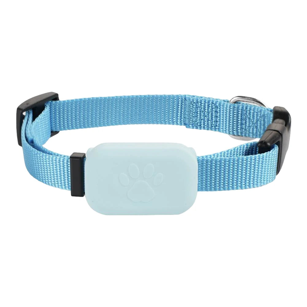 Collar GPS Bluetooth CiberPets para mascotas, color azul