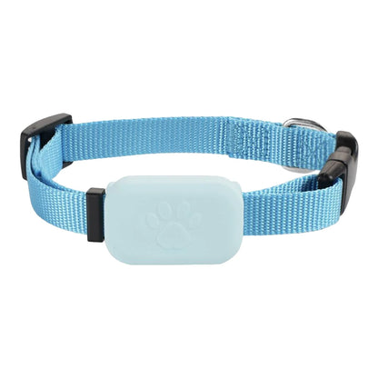Collar GPS Bluetooth CiberPets para mascotas, color azul