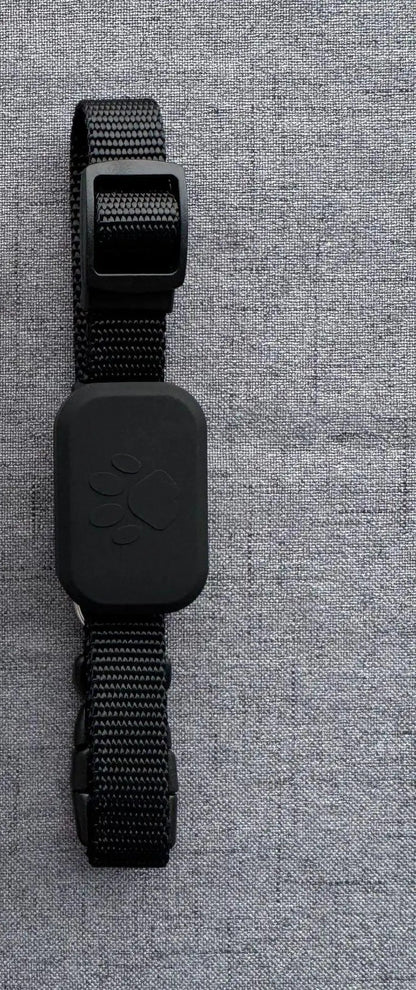 Collar GPS Universal CiberPets, color negro, sin texto