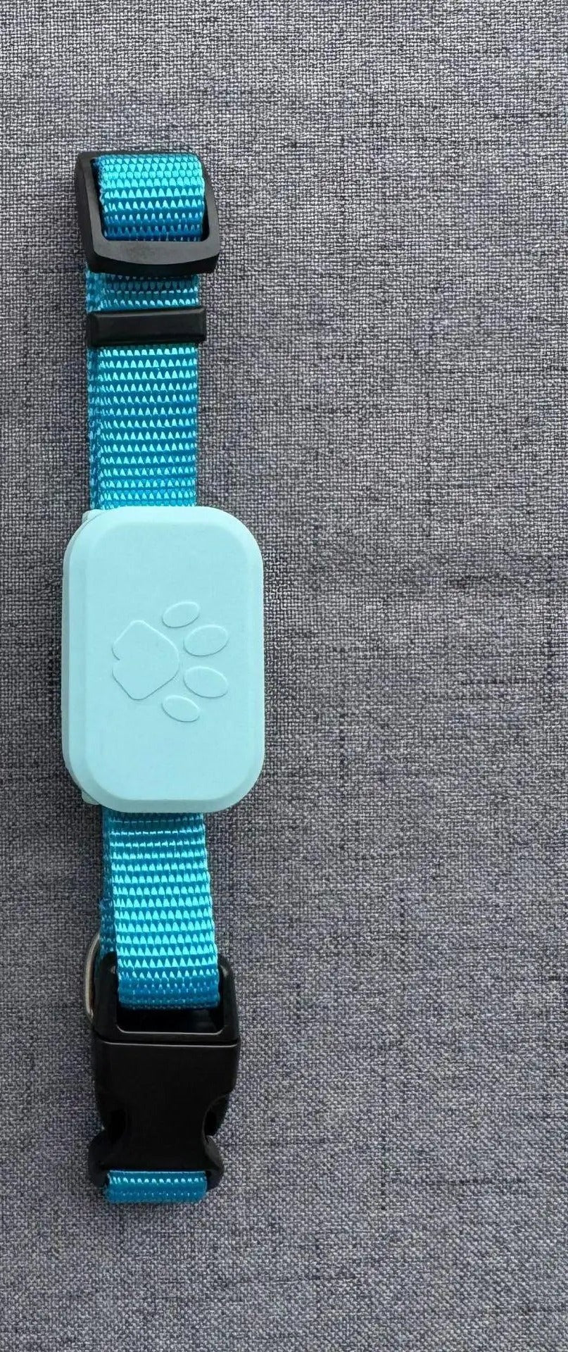 Collar GPS Universal CiberPets, color azul, sin texto